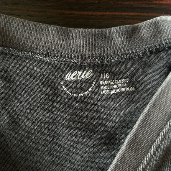 Aerie Cropped Sweatshirt Tank - Picture 3 of 3